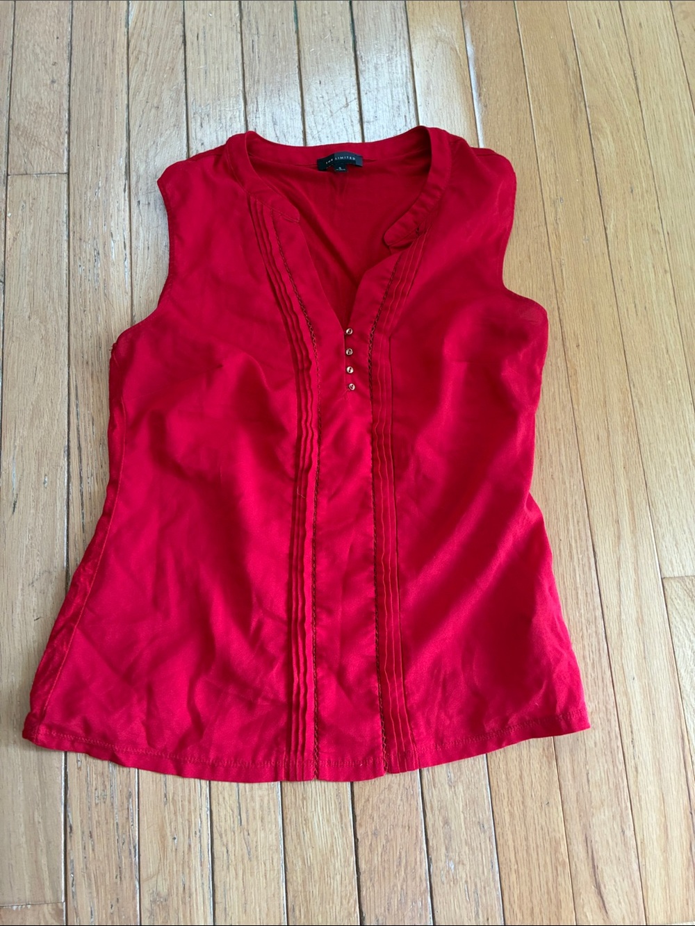 The Limited Sleeveless Red Women's Blouse